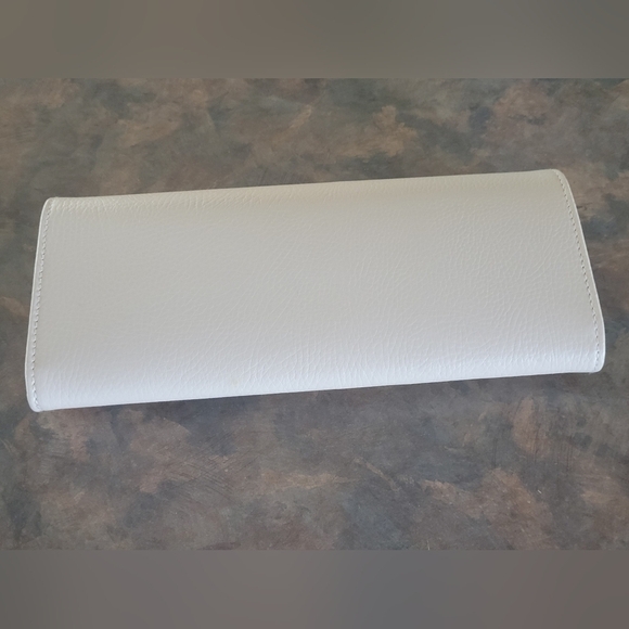 PANDORA Unforgettable Moments Leather Travel Jewelry Clutch Case - Picture 4 of 13